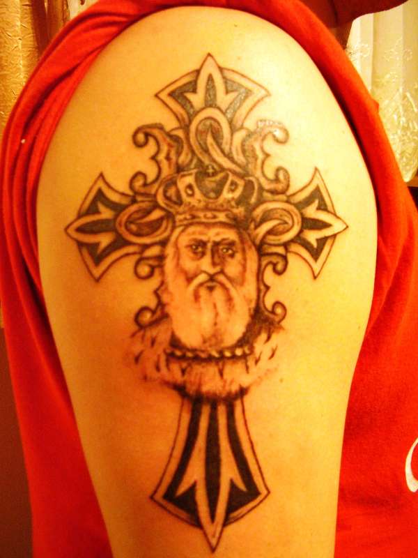 serbian orthodox cross tattoo