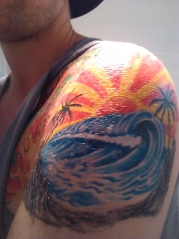 the wave tattoo