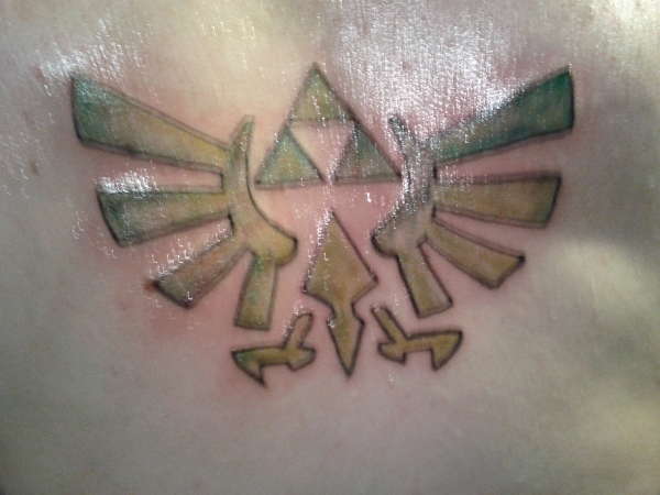 triforce not finshed tattoo