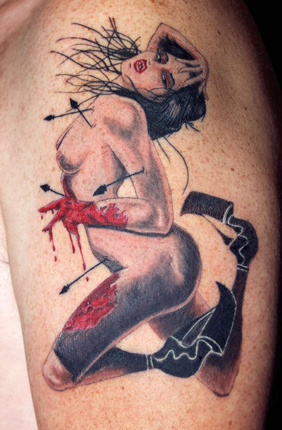 Loved To Death tattoo