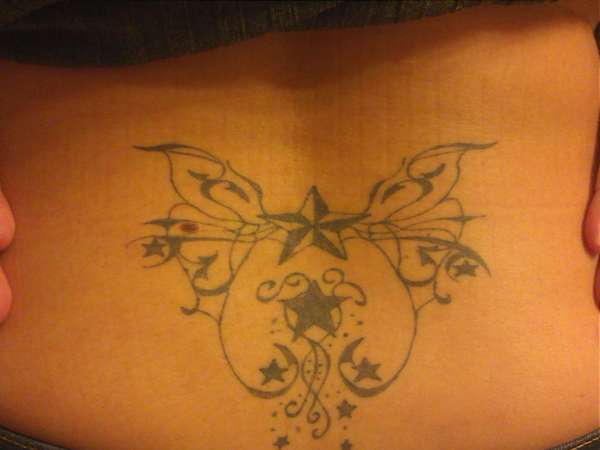 Lower Back tattoo