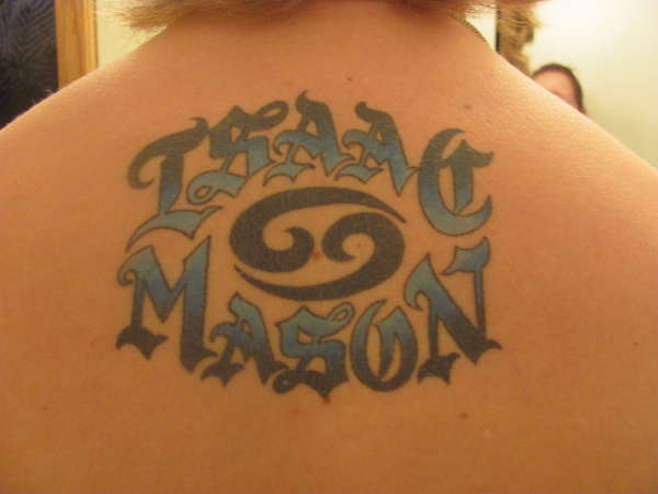 Sons Name tattoo