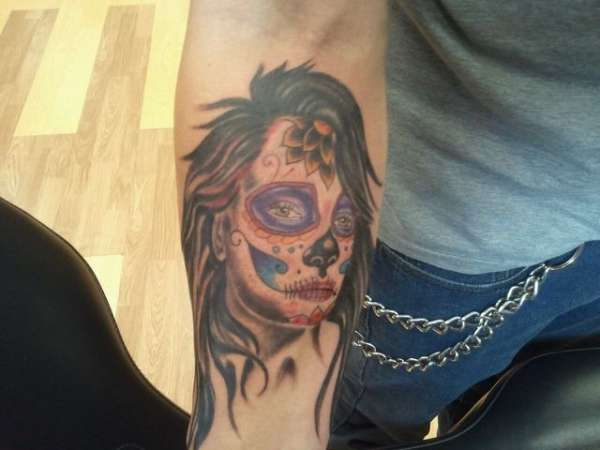 day of dead tattoo