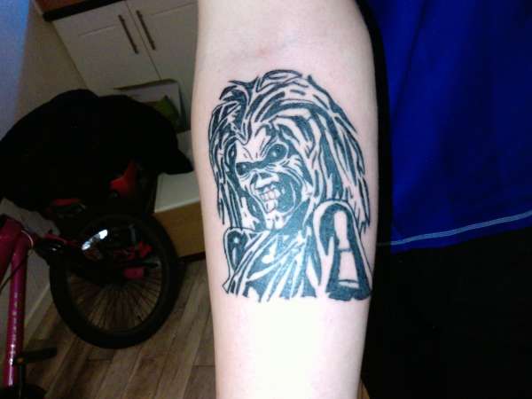 eddie the head tattoo