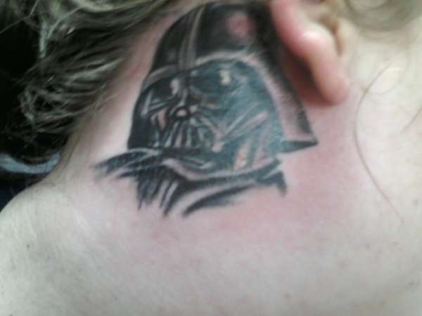 fresh darth vader tattoo