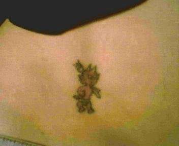 devil on my back tattoo