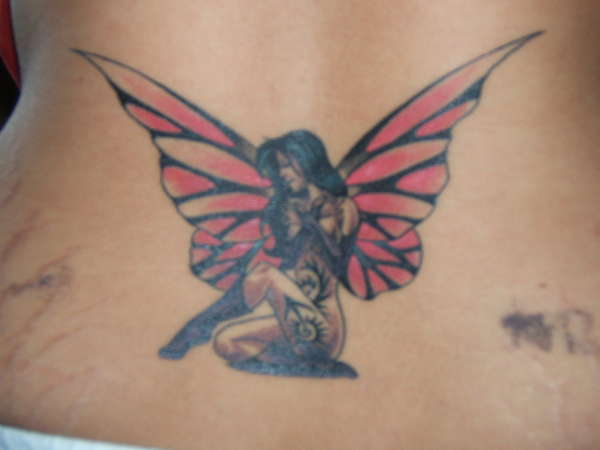 sexy fairy tattoo