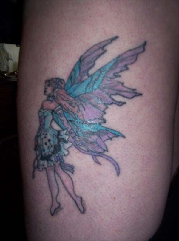 pretty fairy tattoo