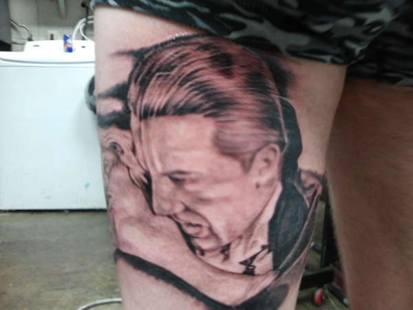 Bela Lagosi Vampire Dracula Monster tattoo