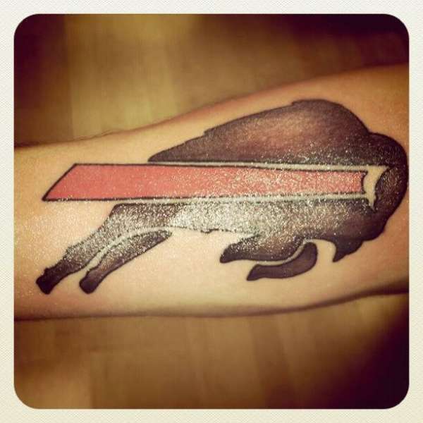 Buffalo Bills Fan tattoo