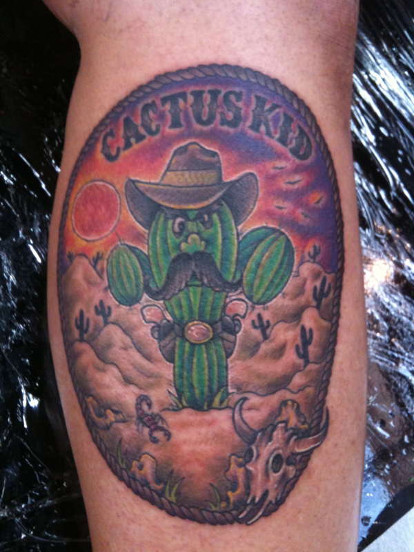 Cactuskid tattoo