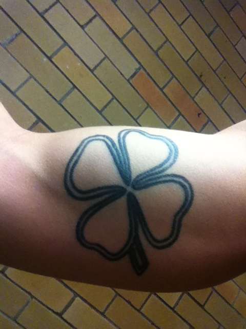 Clover tattoo