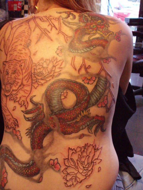 Dragon Lady tattoo