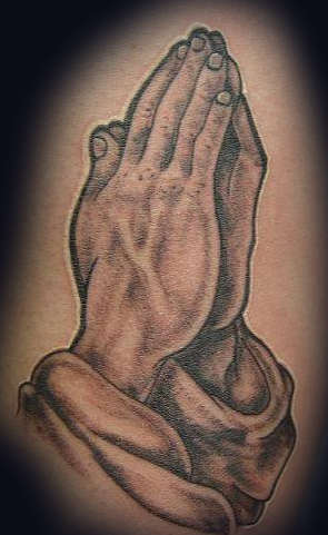 Hands tattoo