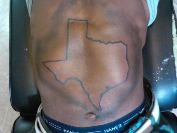 Texas state tattoo