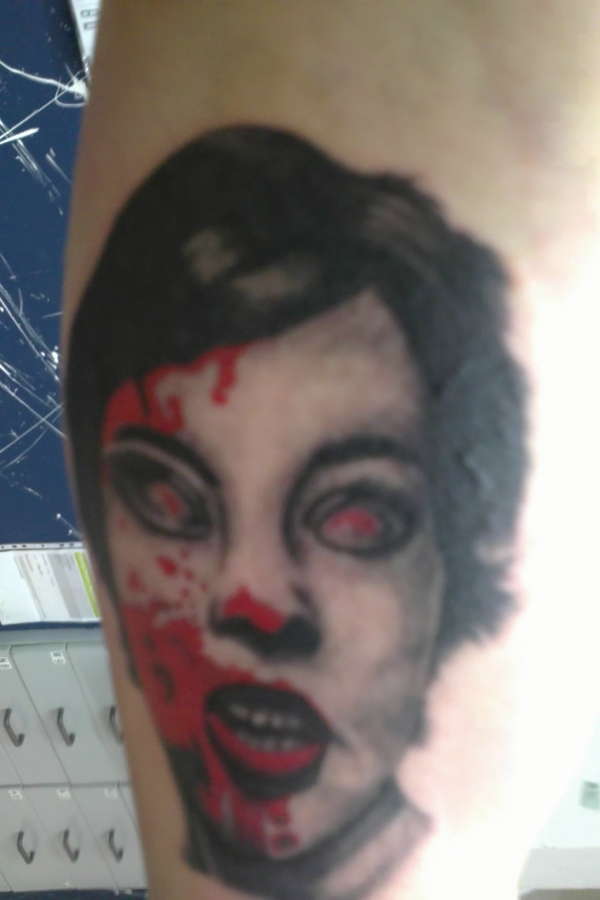 Zombie Girl tattoo
