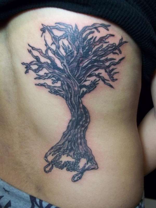 family tree tattoo