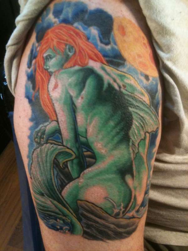 mermaid tattoo