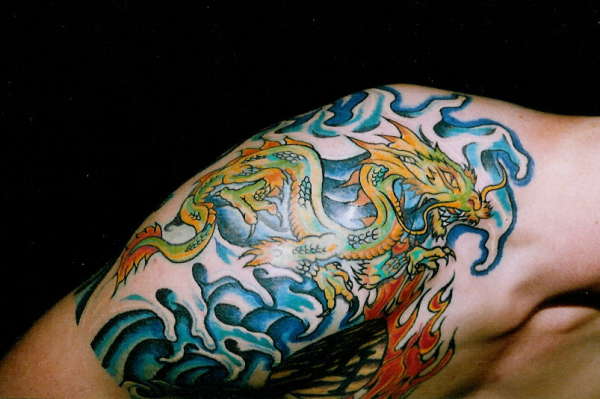 Dragon tattoo