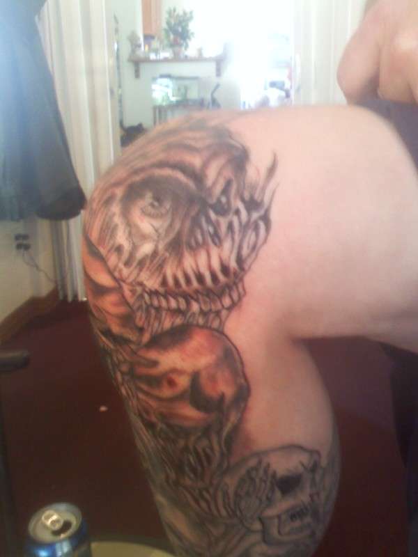 skulls tattoo