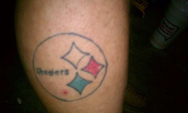 steelers logo old tattoo