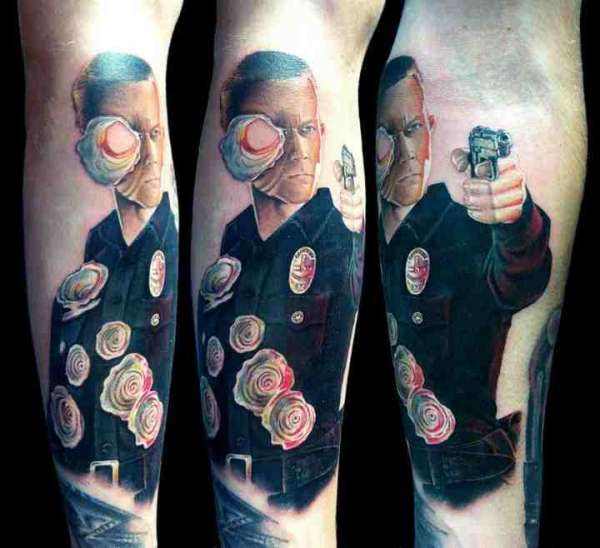 terminator sleeve tattoo