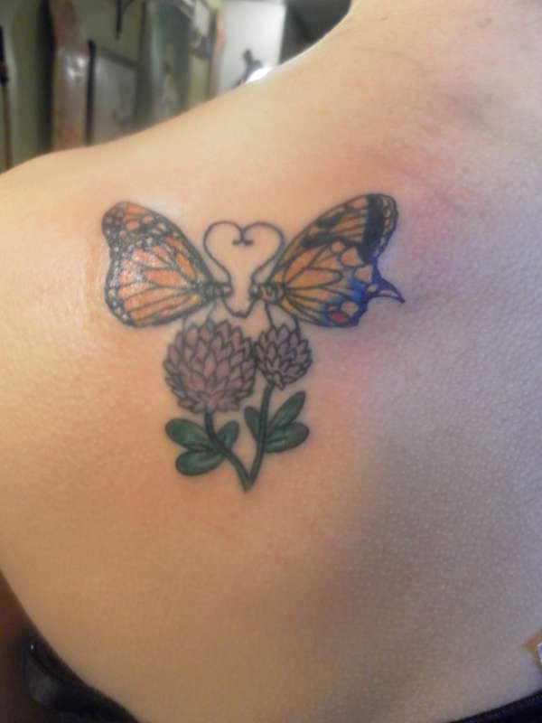 Butterflies in Love tattoo