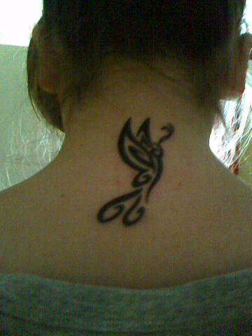 Close up of first tattoo (March 2009) tattoo