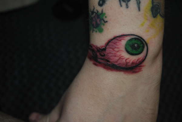 Eye Ball tattoo