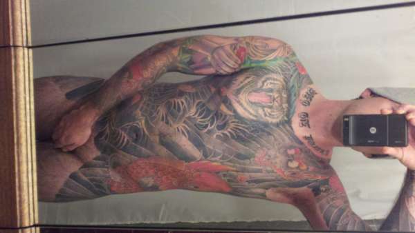 Half Body Suit tattoo