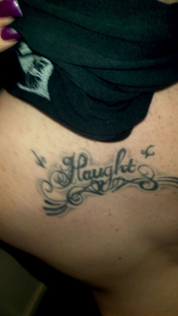 Haught tattoo