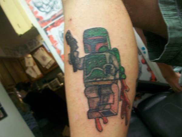 Lego Boba Fett tattoo