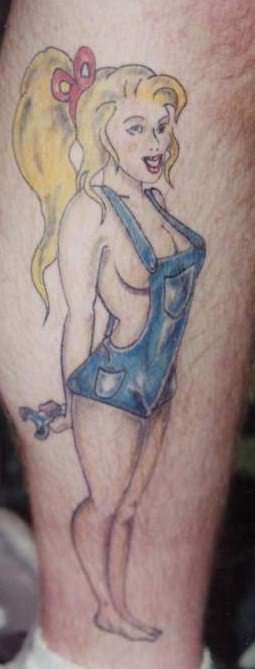 Scratch-A-Tat tattoo