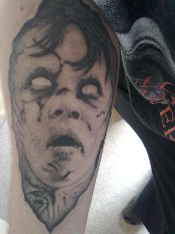 The Exorcist tattoo