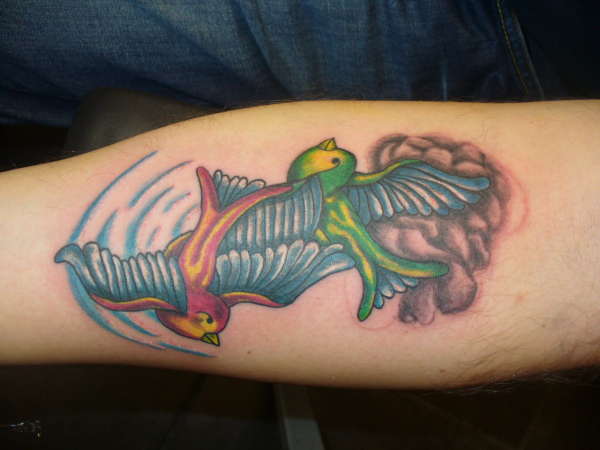 Birds tattoo