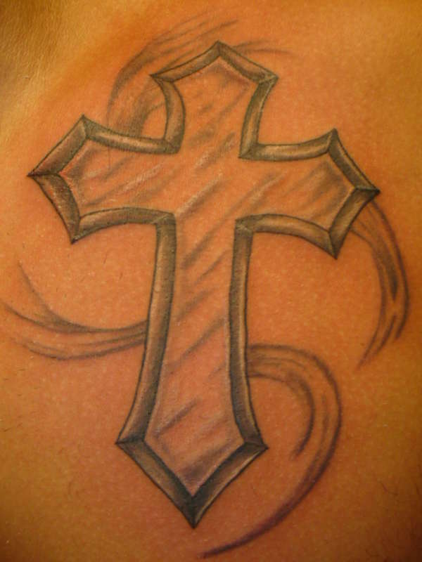 Cross tattoo