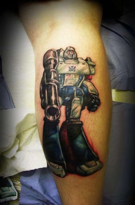 all hail megatron tattoo