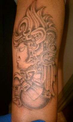 aztec tattoo