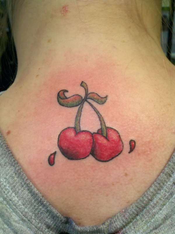 cherries tattoo