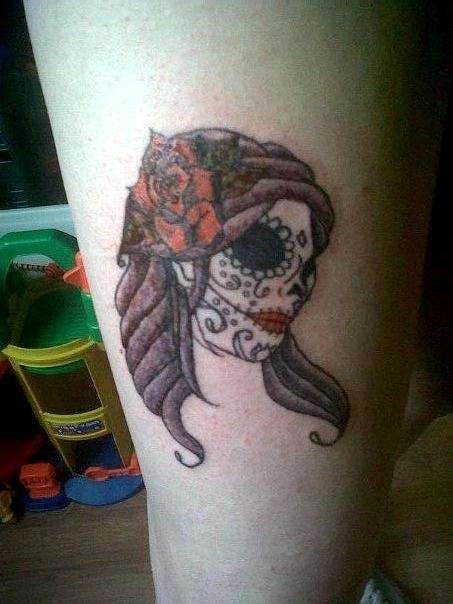 day of the dead tattoo