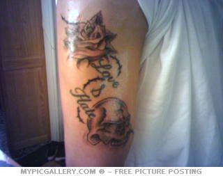love&hate tattoo