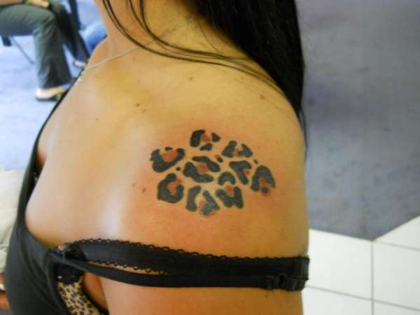 leapord print nice!!! tattoo