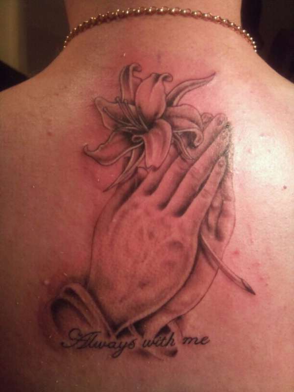 lilly hands tattoo