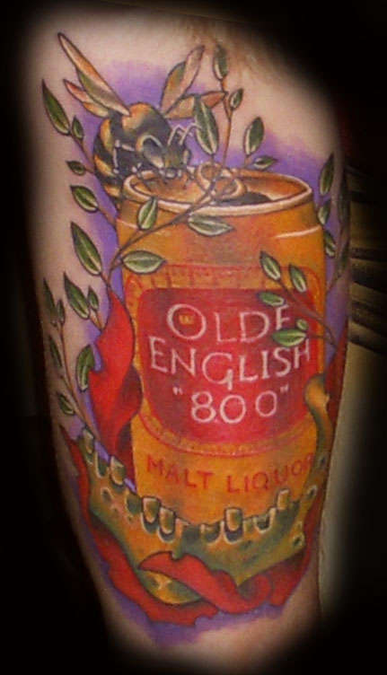 my beer can tattoo tattoo