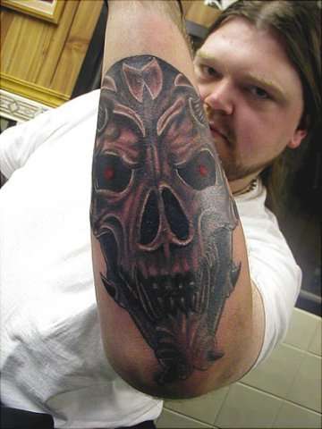 skull tattoo
