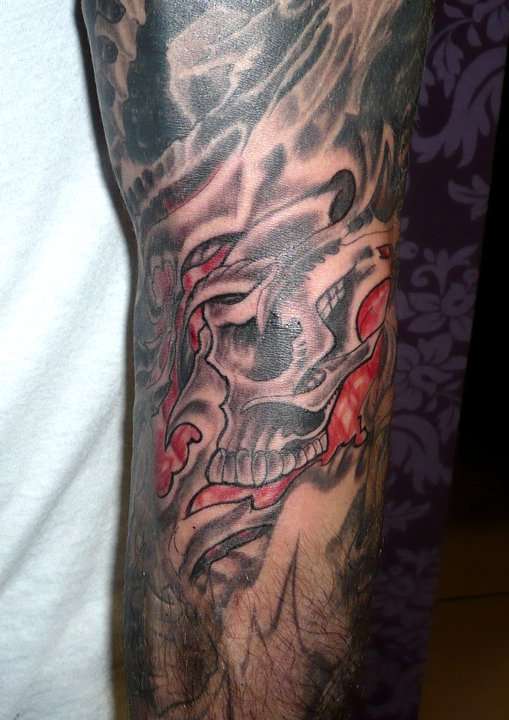 sleeve finished tattoo