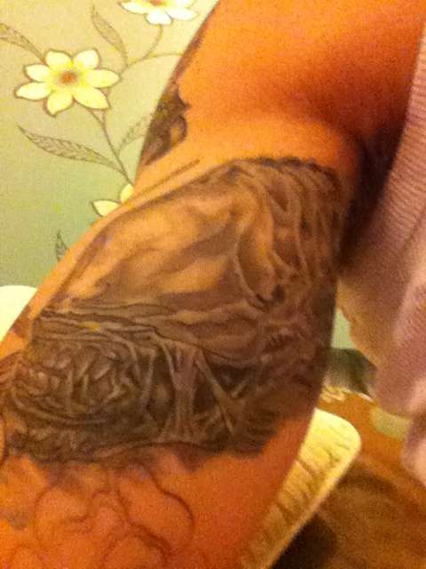 Alien tattoo