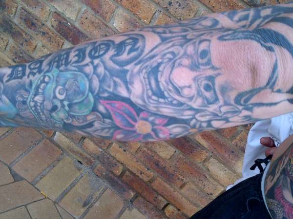 Arm tattoo