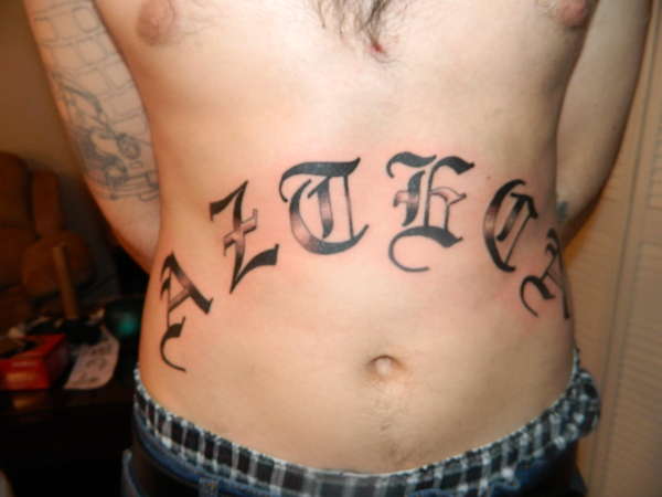 Azteca tattoo