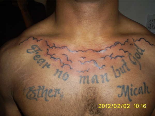 Clouds tattoo